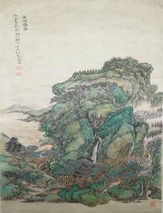 如何画山峰创意美术